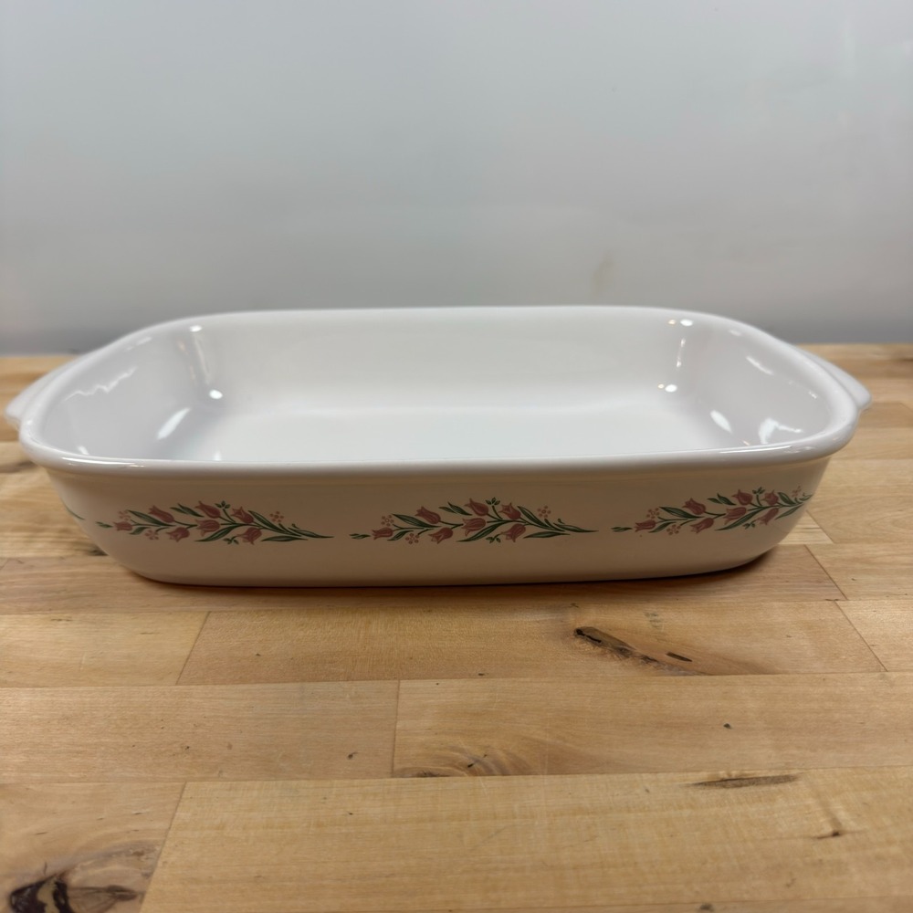Corelle Coordinates Rosemarie Lasagna / Baking Pan 9 x 13" Used